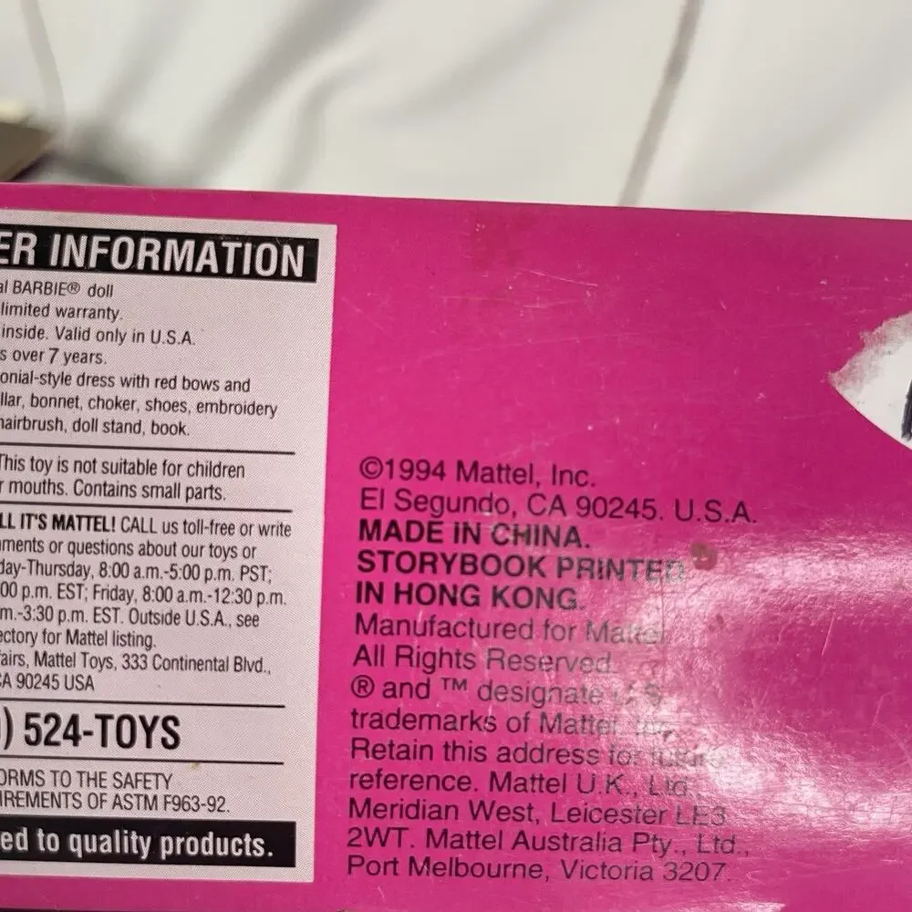 Mattel barbie american